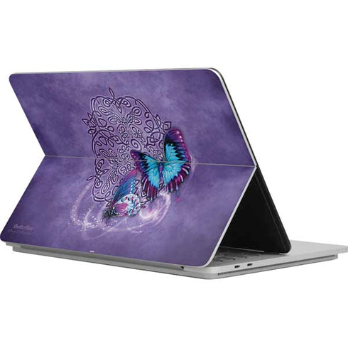 Brigid Ashwood Butterfly Celtic Knot Surface Laptop Studio Skin
